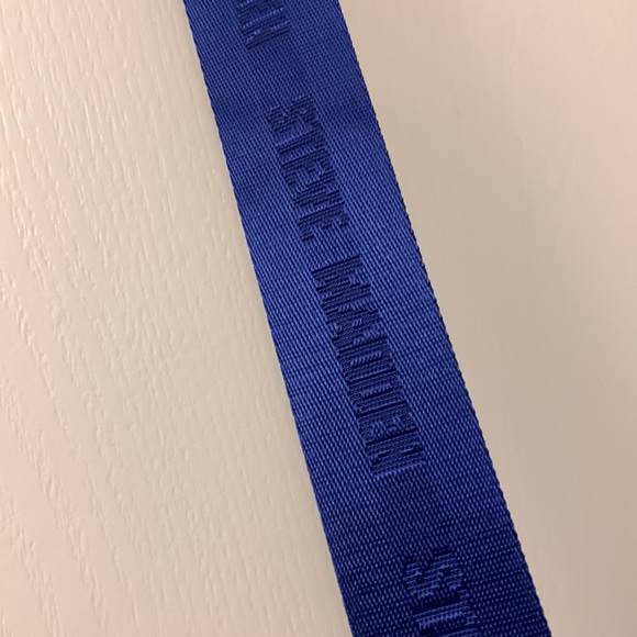 Steve Madden Royal Blue Leather Belt Bag - Picture 6 of 17